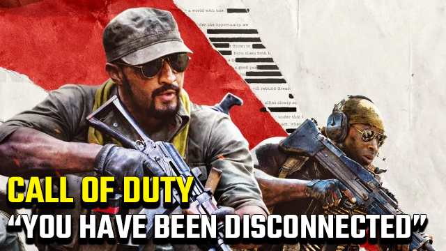 You have been disconnected from the Call of Duty servers fix