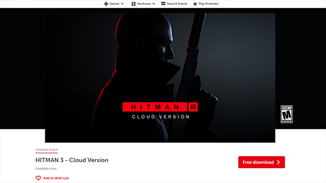 What is Hitman 3 Cloud Version?