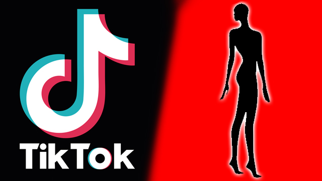 remove disco silhouette filter on TikTok red