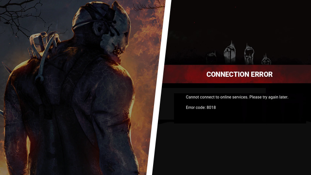 Dead by Daylight Error Code 8018