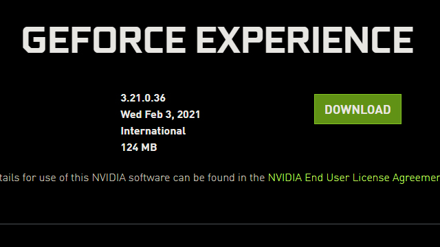 Nvidia Warning: Known issues with graphics driver