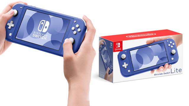 blue nintendo switch lite gamecube