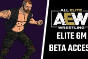 AEW Elite GM beta access Android iPhone