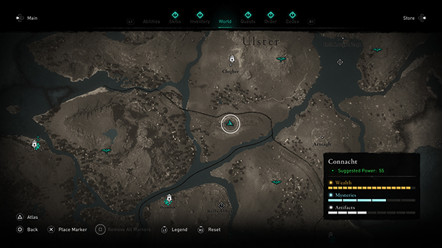 Assassin's Creed Valhalla Wrath of the Druids sickle locations