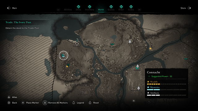 Assassin's Creed Valhalla Wrath of the Druids Trial of Morrigan locations