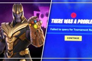 Thanos Cup failed to query for tournament rules