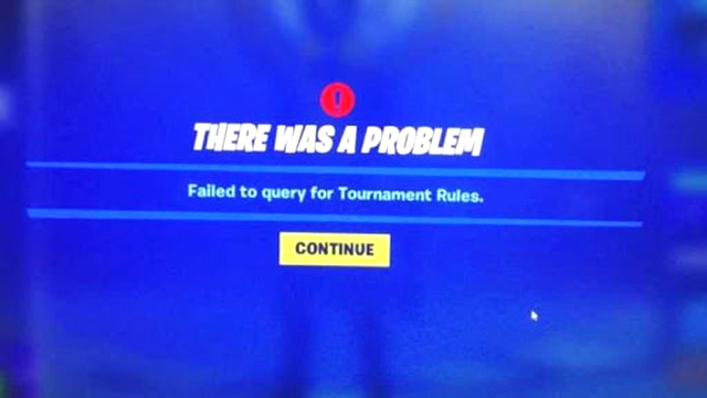 Thanos Cup failed to query for tournament rules