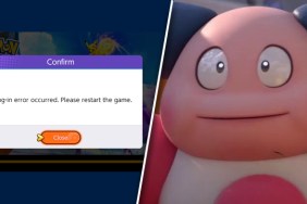 Pokemon Unite a log-in error occurred