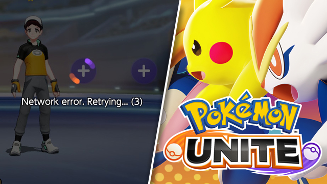 Pokemon Unite failed to reconnect to the server