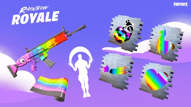 Fortnite Rainbow Royale event