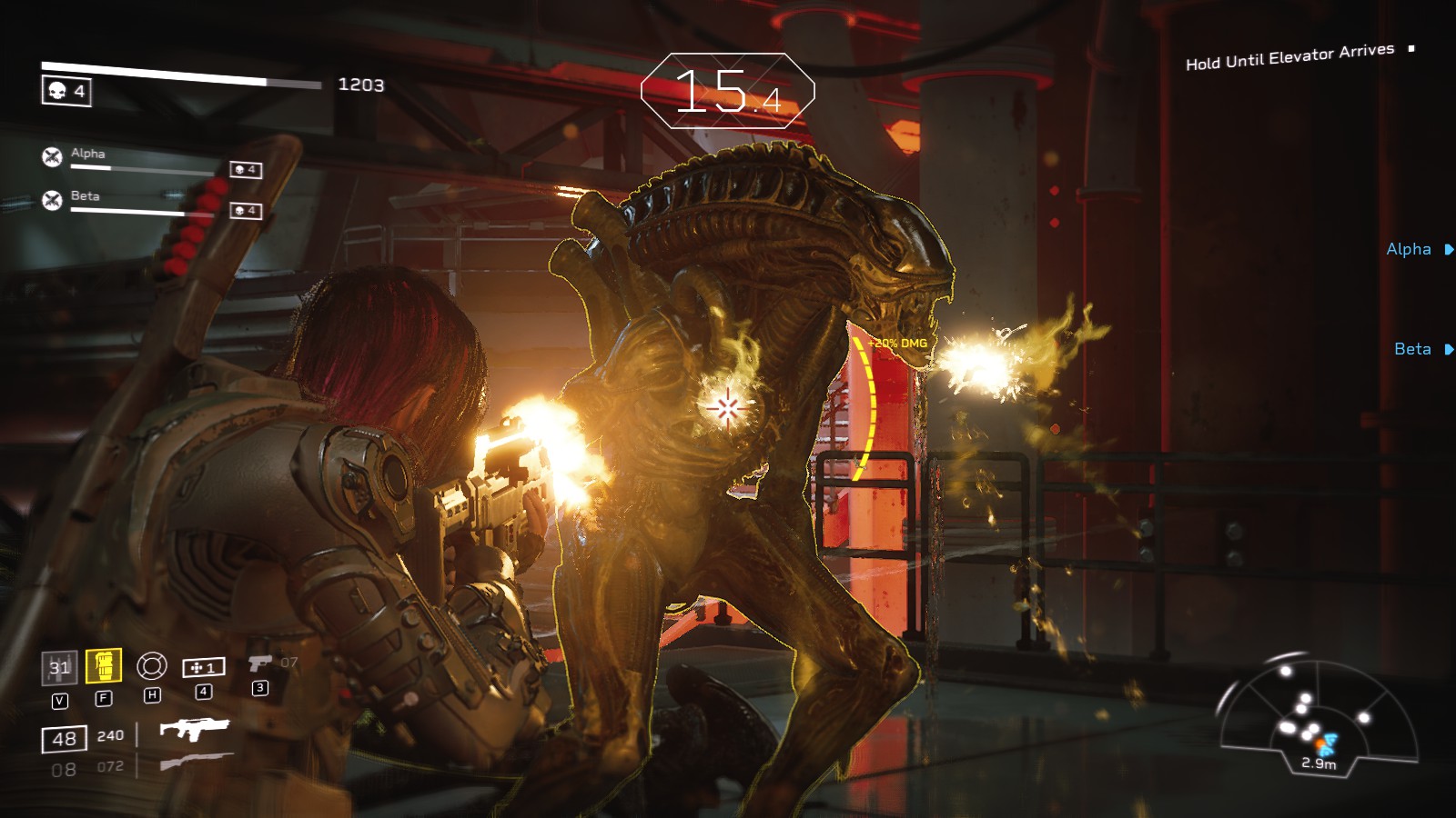 Aliens Fireteam Elite single-player