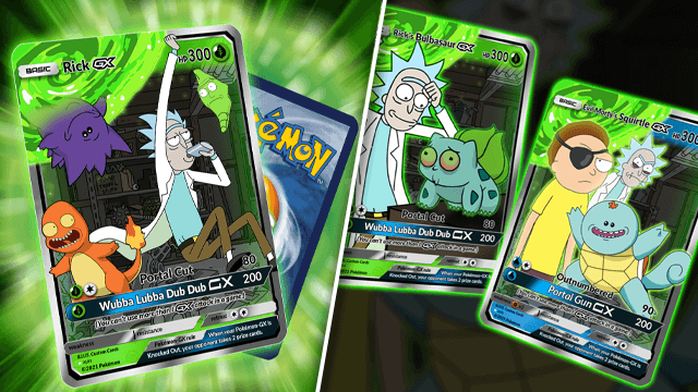 What are Rick and Morty Pokemon Cards