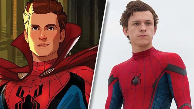 what if spider man voice actor tom holland