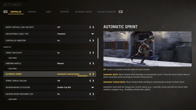 Call of Duty ATS auto-tactical sprint in CoD explainer