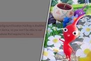 Pikmin Bloom background location tracking