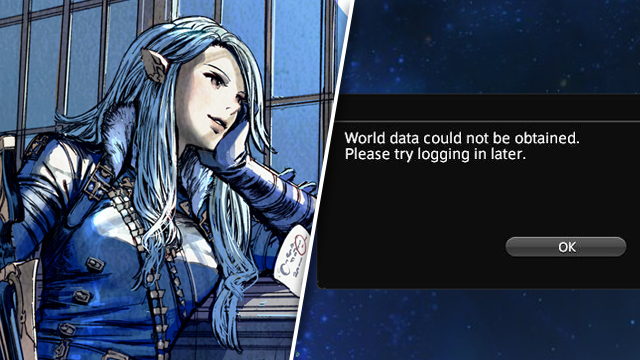 FFXIV World data could not be obtained