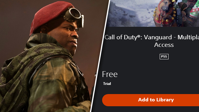 Call of Duty: Vanguard free access not working