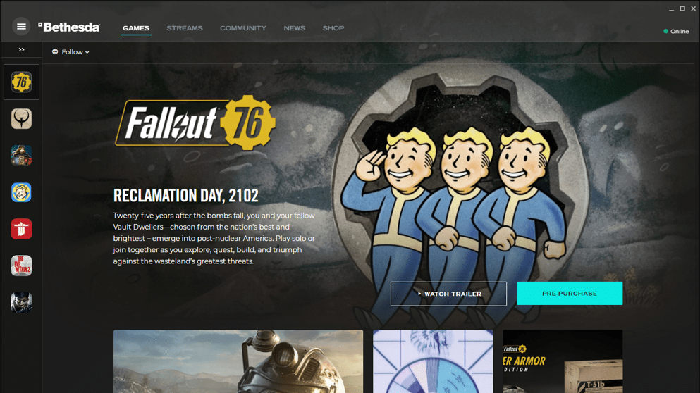 Bethesda.net launcher retires