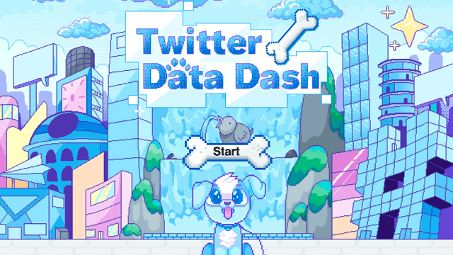 Twitter Data Dash Game