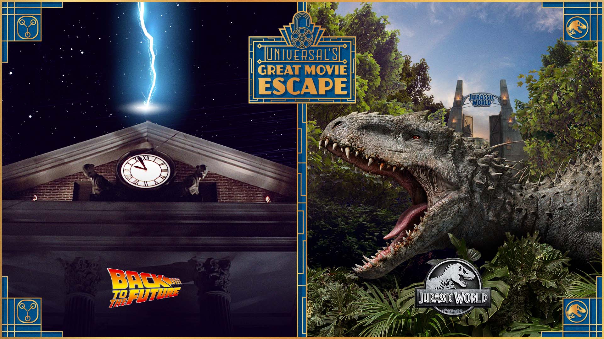 jurassic world universal great movie escape