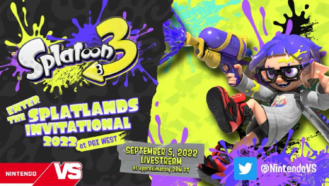 Splatoon 3 Enter The Splatlands Invitational