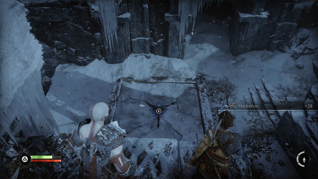 God of War Ragnarok Temple Cracked Floor