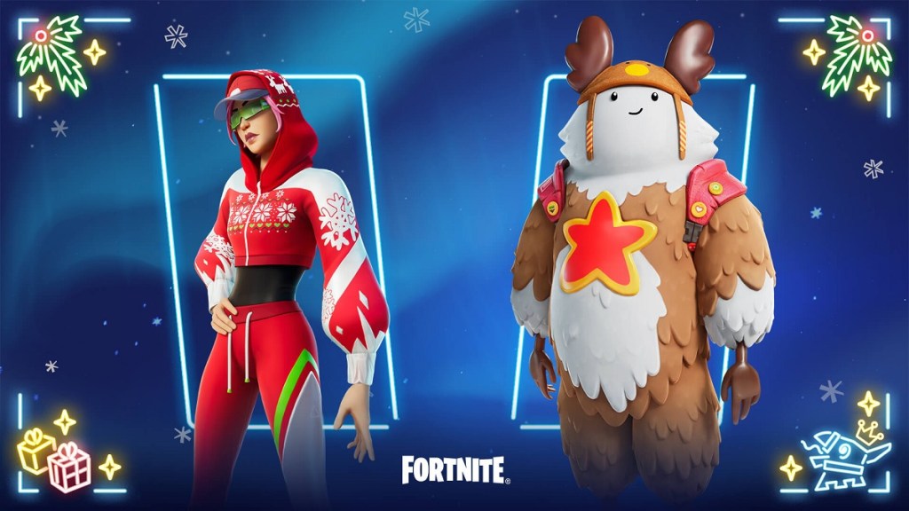 Open Fortnite Winterfest 2022 Presents