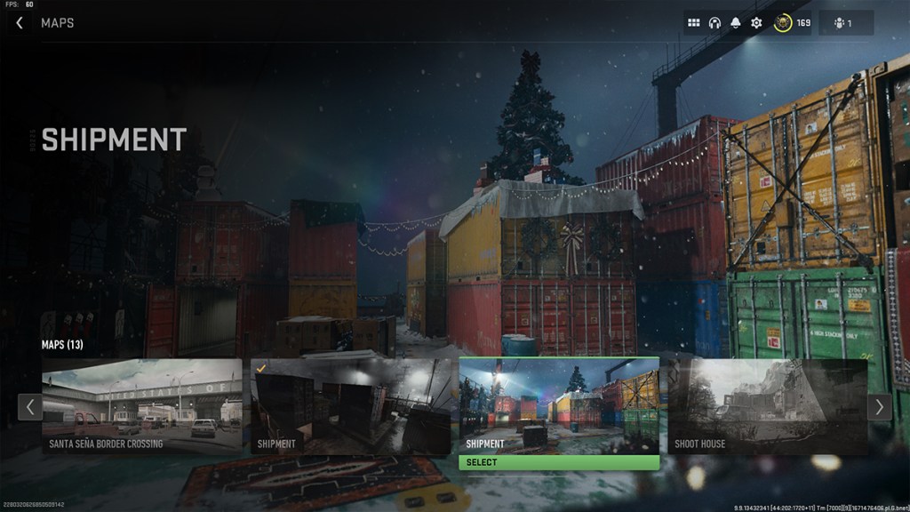 MW2 Christmas Shipment Map Early