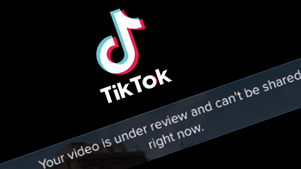 TikTok Video Under Review Post Being Processed