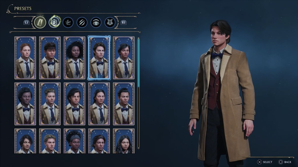 Hogwarts Legacy can you change body face customize character after start