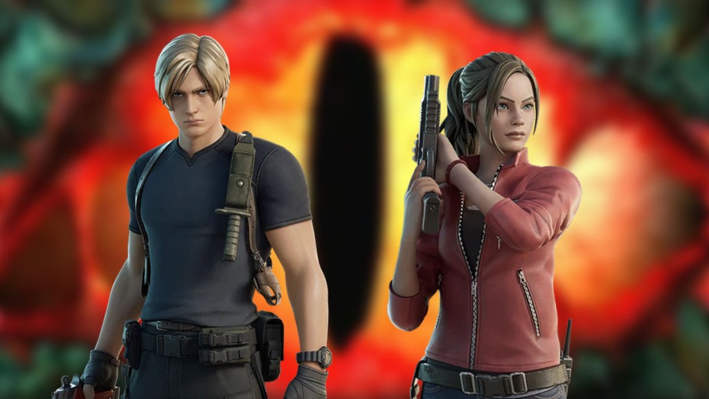 Fortnite Resident Evil Leon and Claire Edit Skins