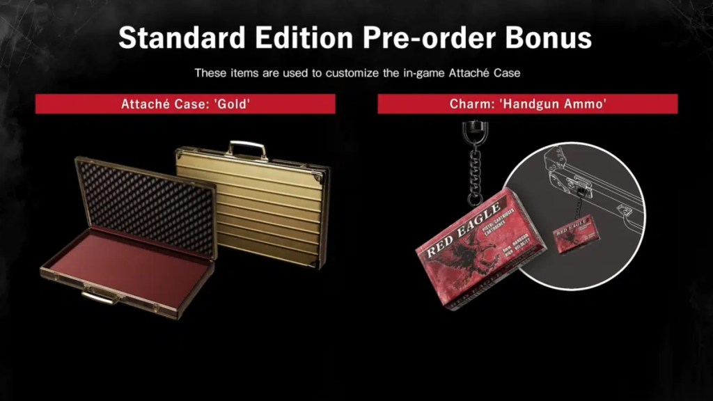 Resident Evil 4 Remake Get Pre-order Bonus Items