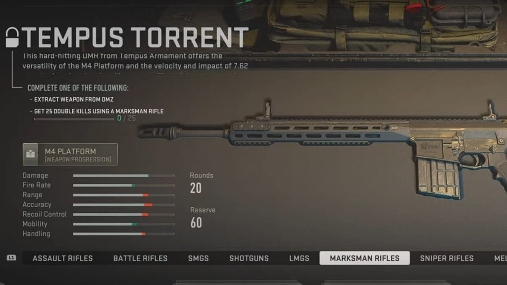 MW2 New Marksman Rifle