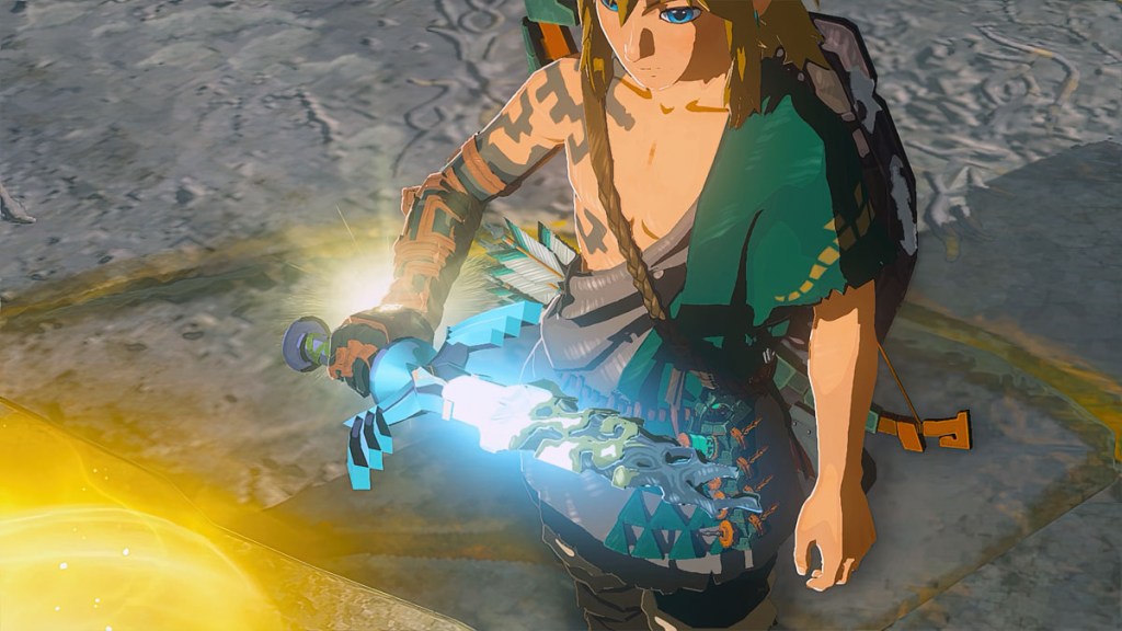 Zelda Tears of the Kingdom can you repair master sword