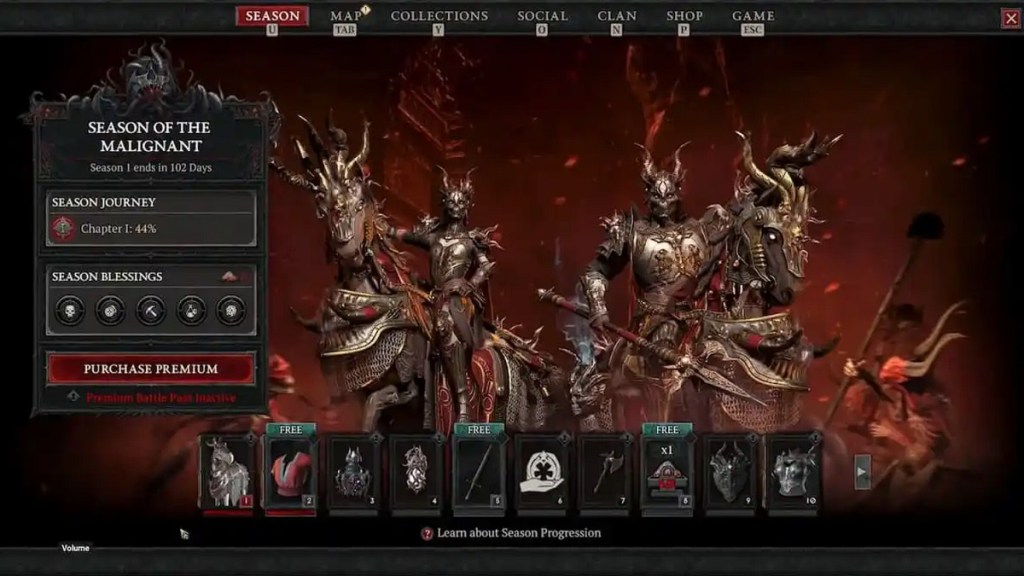 Diablo 4 Season 1 Rewards Battle Pass