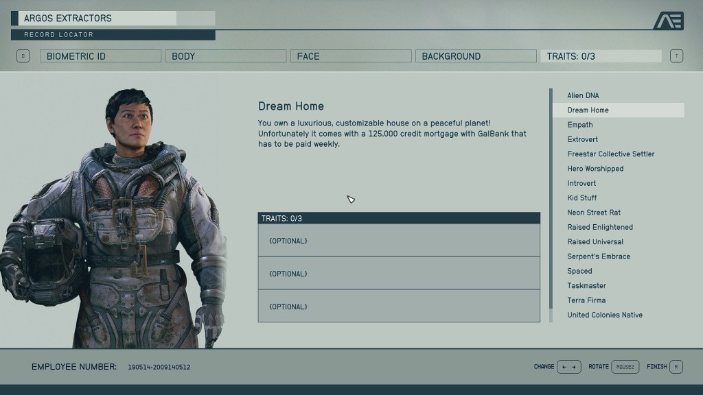 Starfield Best Traits Trait List Pick Choose Choice