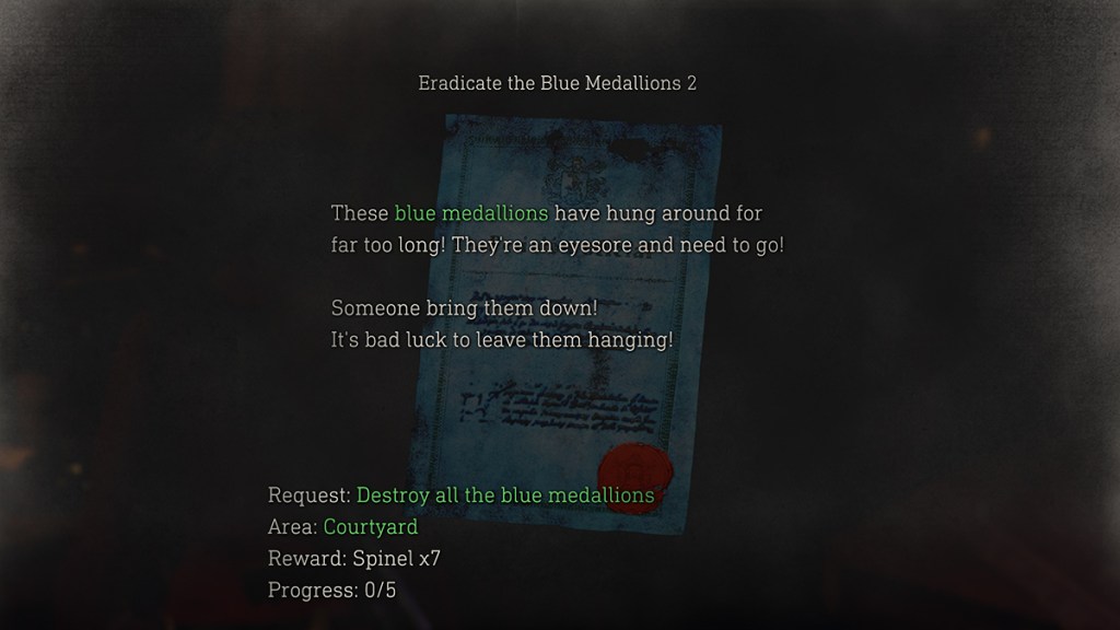 RE4 Remake Separate Ways Maze Eradicate the Blue Medallions 2 Locations