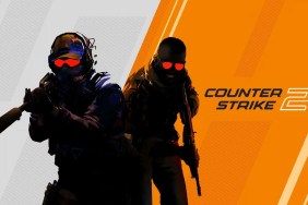 Counter-Strike 2: two soldiers on a white and orange background.