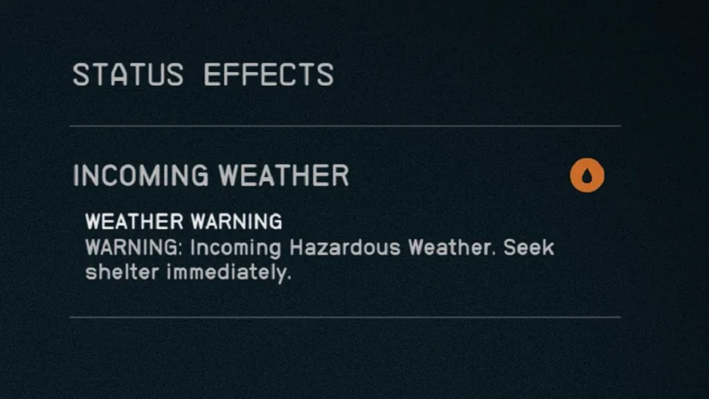 Starfield Incoming Weather Bug Fix Remove Solution