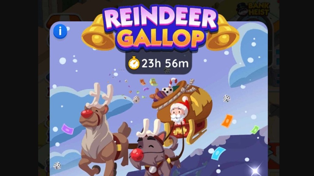 Monopoly Go Reindeer Gallop Tournament Rewards List Milestones Gifts