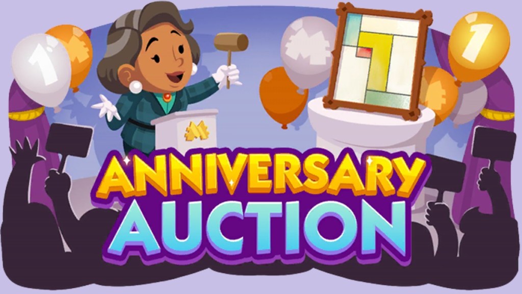 Monopoly Go Anniversary Auction Milestones Rewards List Prizes April 28 to May 1