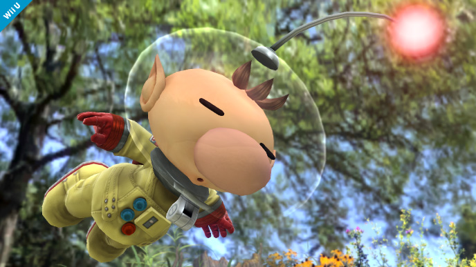 Olimar and Pikmin in Super Smash Bros U #9