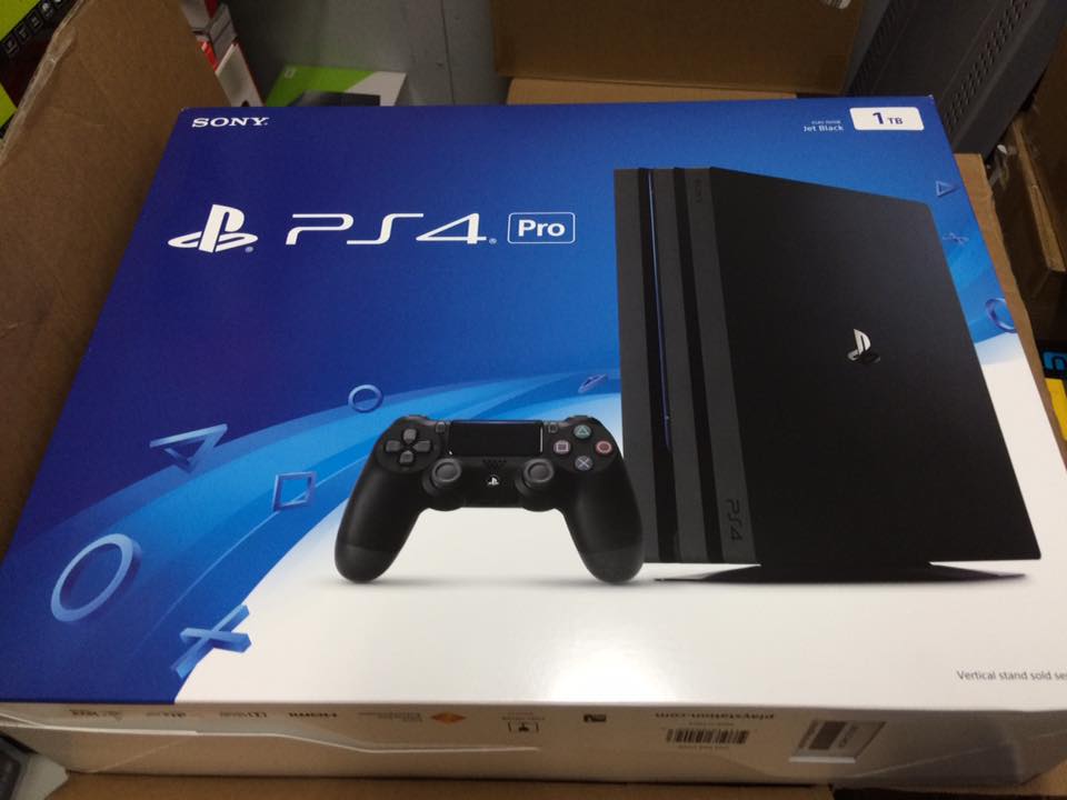 PS4 Pro Boxes Spotted At Retailer #2