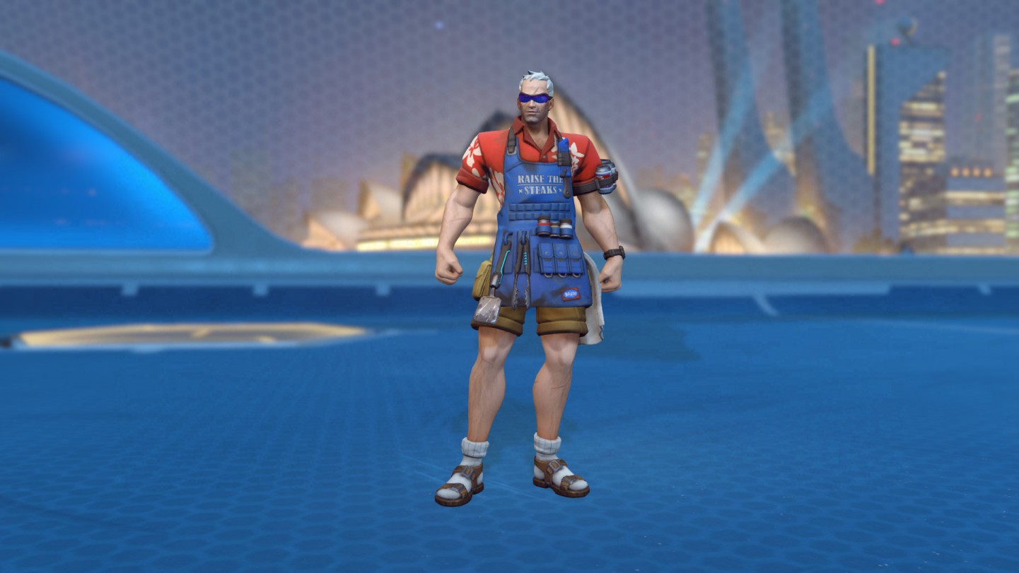 Soldier 76 - Grillmaster 76 (Legendary)