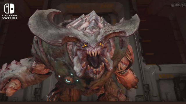 DOOM PS4 vs Nintendo Switch Graphics Comparison #4