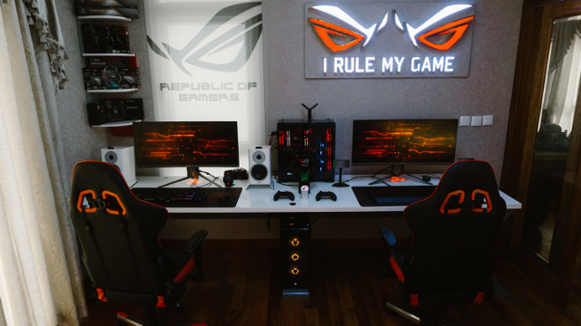 Gaming PC of the Month: Loc's ROG Gaming Setup #3