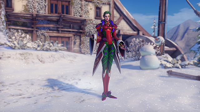 Moira Overwatch Winter Wonderland 2019