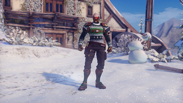 Soldier 76 Overwatch Winter Wonderland 2019